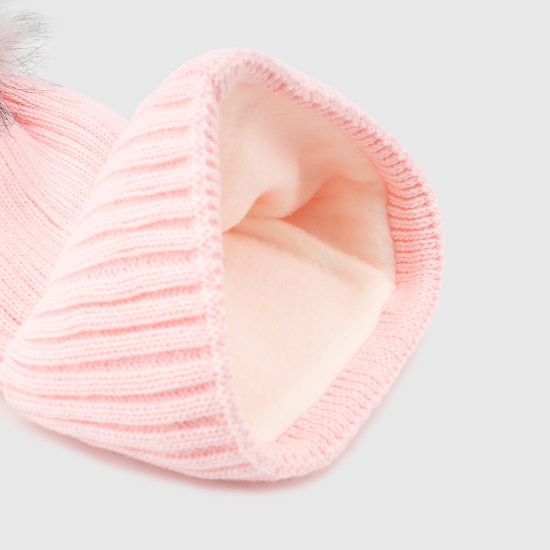 Фото Набір шапка+снуд для дівчинки Talvi Шанна 52-56 Світло-рожевий (2000990118424D)