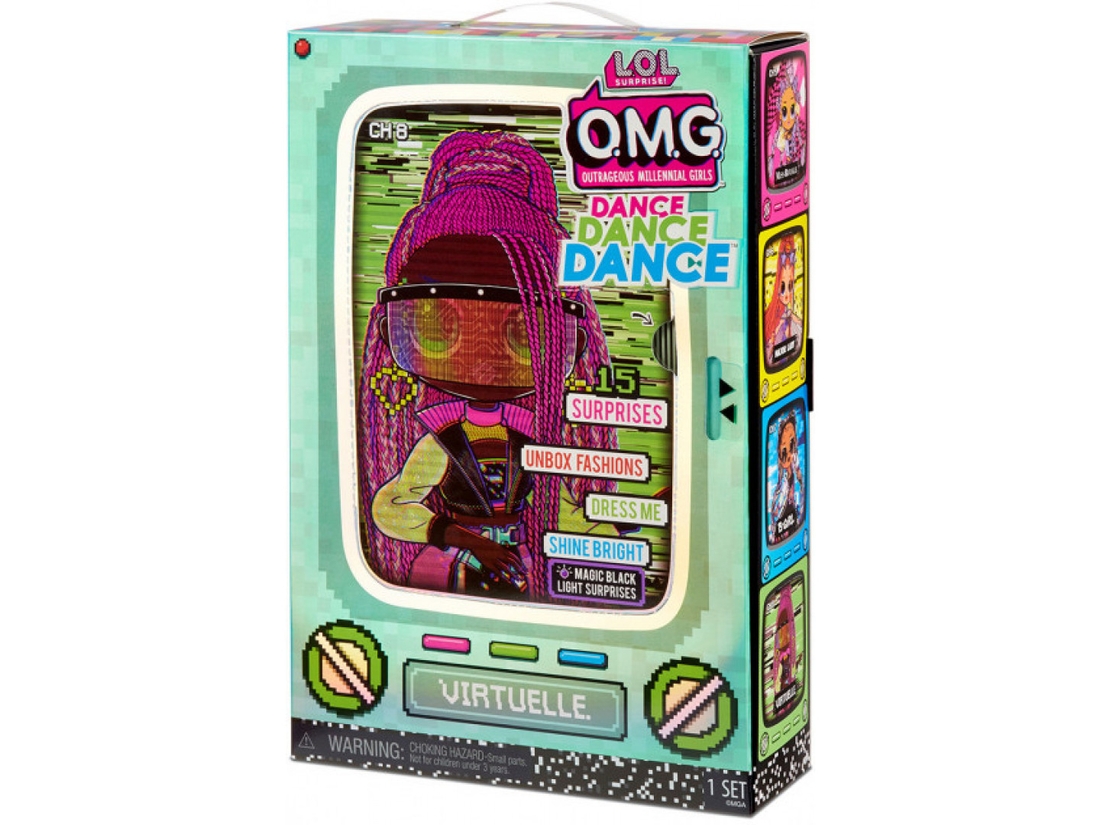 Фото Ігровий набір з лялькою L.O.L. SURPRISE! серії "O.M.G. Dance" - ВІРТУАЛЬ 117865 (6900006575233)