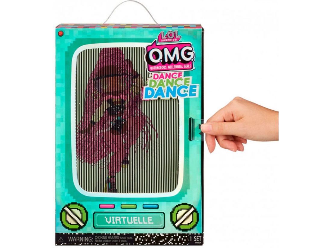 Фото Игровой набор с куклой L.O.L. SURPRISE! серии "O.M.G. Dance" - Виртуаль 117865 (6900006575233)
