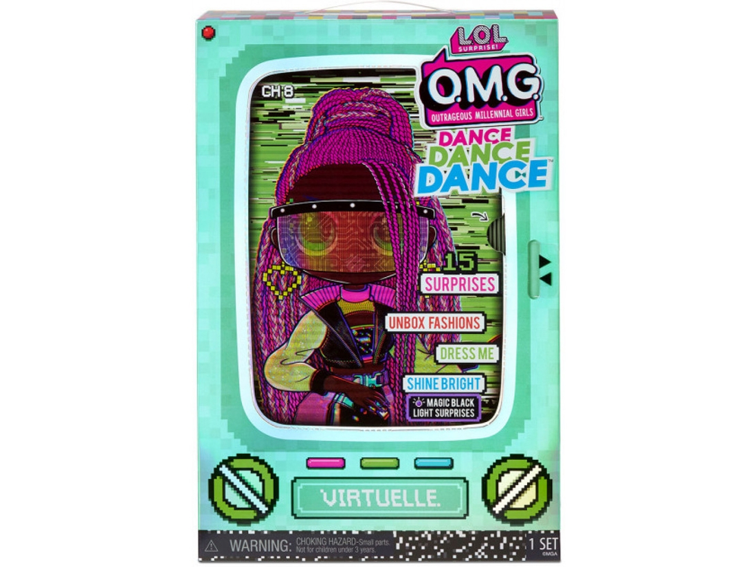 Фото Ігровий набір з лялькою L.O.L. SURPRISE! серії "O.M.G. Dance" - ВІРТУАЛЬ 117865 (6900006575233)