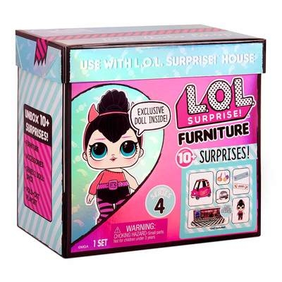 Фото Набір-сюрприз LOL Surprise Furniture Перчинка з автомобілем (572619) (6900006566026)