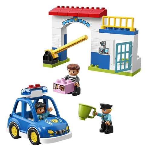 Фото Конструктор LEGO DUPLO Поліцейська ділянка (10902)