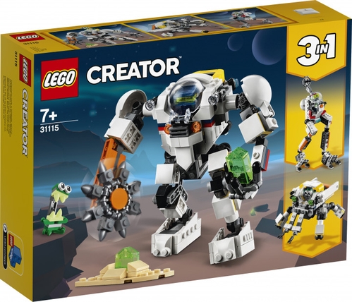 Фото Конструктор LEGO® LEGO Creator Космический робот для горных работ 327 деталей (31115) (5702016889376)
