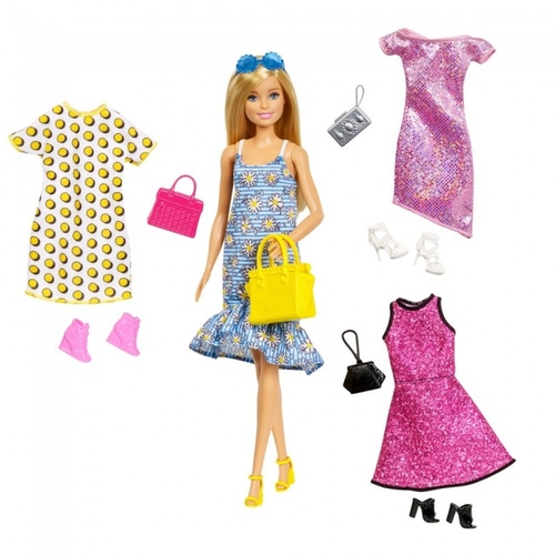 Фото Кукла Barbie с нарядом GDJ40 Разноцветный (887961744545)