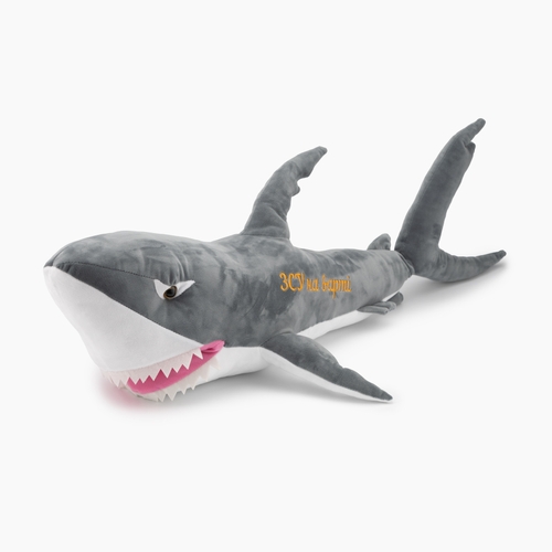 Фото М'яка іграшка Акула "ЗСУ на варті" 00972-3 Сірий (2000989862420)