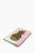 Блокнот паетки "Золотой ананас" розовый с закладкой 200470657 (2000902700938) Фото 2 из 6