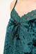 Халат з піжамою Nicoletta 87093 S Зелений (2000904737901A) Фото 3 з 11