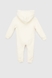 Комбинезон Unisex вязка дитячий Mini Papi 21006 Молочний (2000990101211D) Фото 8 з 9