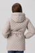 Куртка однотонна жіноча LAWA CTM WBC02316 XL Бежевий (2000990123640D)(LW) Фото 4 з 15