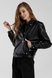 Куртка жіноча однотонна GK23 3XL Чорний (2000990445452D) Фото 1 з 14