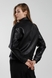 Куртка женская однотонная GK23 3XL Черный (2000990445452D) Фото 5 из 14