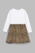 Сукня з принтом для дівчинки Atabey 50353.0 110 см Білий (2000990423863D) Фото 12 з 13