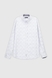 Рубашка классическая с узором мужская MCL 32589 2XL Белый (2000990014573D) Фото 7 из 12