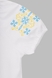 Рубашка с вышивкой для девочки ОЛЬГА 158 см Голубой (2000990387165S) Фото 10 из 12