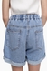 Шорти джинсові для дівчинки XZKAMI XK1011 152 см Блакитний (2000989373957S) Фото 3 з 9
