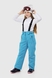 Штаны на шлейках для девочки B-32 116 см Голубой (2000989626282W) Фото 1 из 22