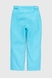 Штани на шлейках для дівчинки B-32 116 см Блакитний (2000989626282W) Фото 12 з 22