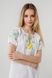 Рубашка с вышивкой для девочки ОЛЬГА 158 см Голубой (2000990387165S) Фото 2 из 12