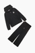 Спортивний костюм для дівчинки (кофта, штани) Viollen 2163 Viollen 128 см Чорний (2000989443704D) Фото 1 з 7