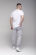 Спортивні штани чоловічі CJU1297 6XL Світло-сірий (2000989407492D) Фото 6 з 12