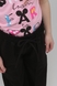 Спортивні штани палаццо для дівчинки Atabey 10010-2 146 см Чорний (2000989477709D) Фото 5 з 11