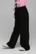 Спортивні штани палаццо для дівчинки Atabey 10010-2 146 см Чорний (2000989477709D) Фото 2 з 11