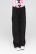 Спортивні штани палаццо для дівчинки Atabey 10010-2 146 см Чорний (2000989477709D) Фото 1 з 11
