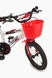 Велосипед (стальной сплав),14" диаметр колеса 200824653 Красный (2000904264926) Фото 2 из 6