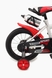 Велосипед (стальной сплав),14" диаметр колеса 200824653 Красный (2000904264926) Фото 3 из 6