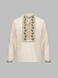 Вышиванка рубашка мужская 348-3 56 Бежевый (2000990330994D) Фото 1 из 5