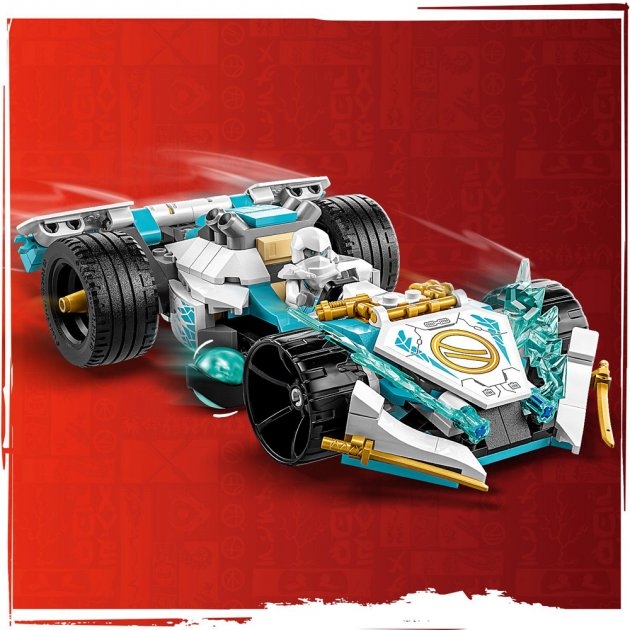 Конструктор LEGO Ninjago 71791 Суперсила дракона Зейна. Автомобиль для гонок спин-джитсу (5702017413068)