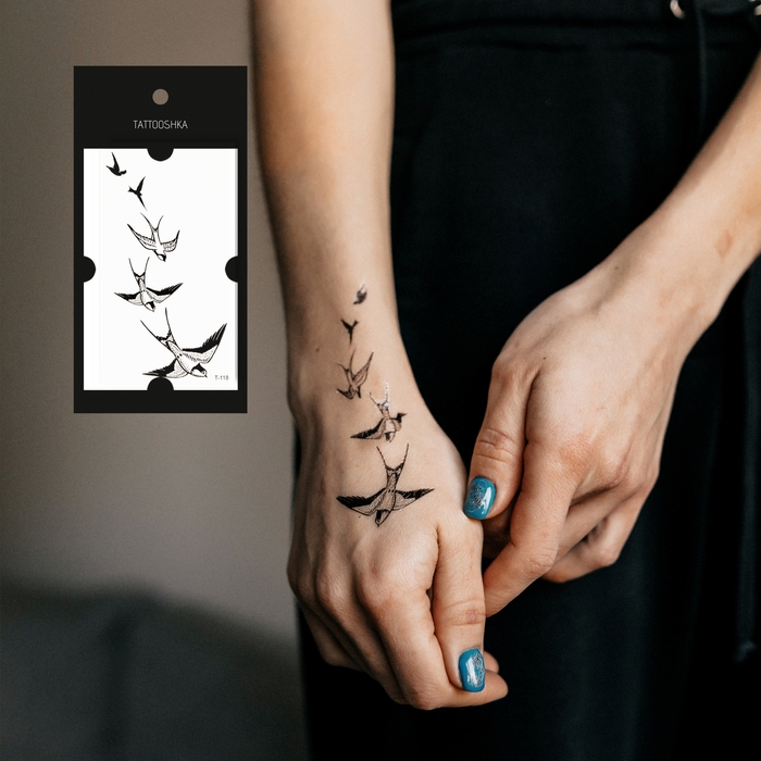Татуировки ласточки: 78 фото и эскизов