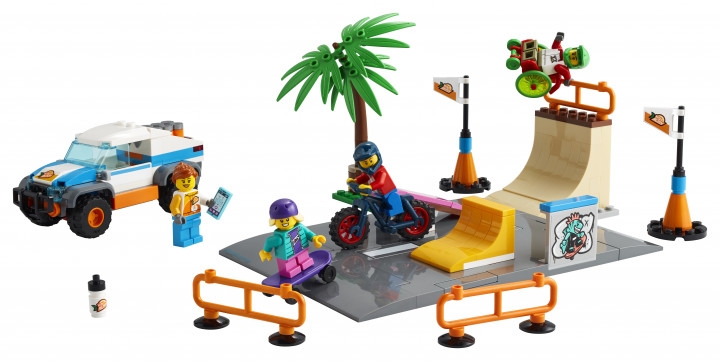 Фото Конструктор LEGO Скейт-парк 60290 (5702016911510)