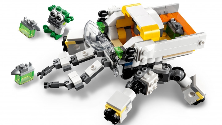 Фото Конструктор LEGO® LEGO Creator Космический робот для горных работ 327 деталей (31115) (5702016889376)