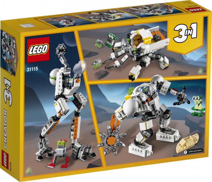 Фото Конструктор LEGO® LEGO Creator Космический робот для горных работ 327 деталей (31115)