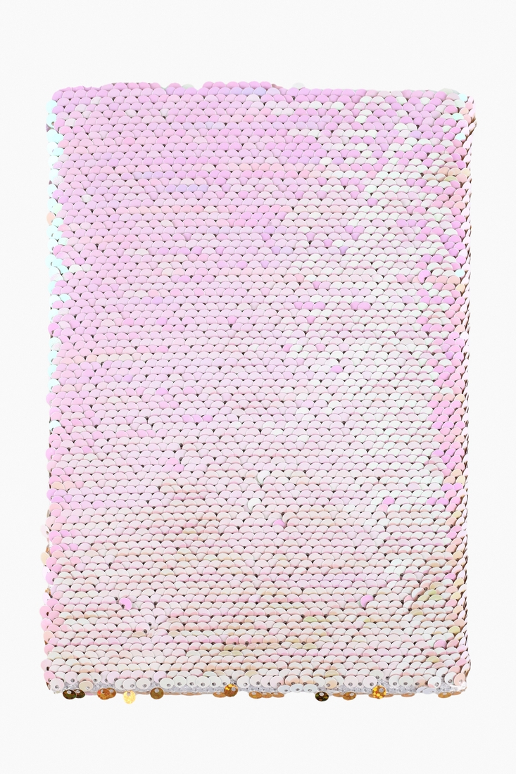 Фото Блокнот паетки "Золотий ананас" рожевий із закладкою 200470657 (2000902700938)