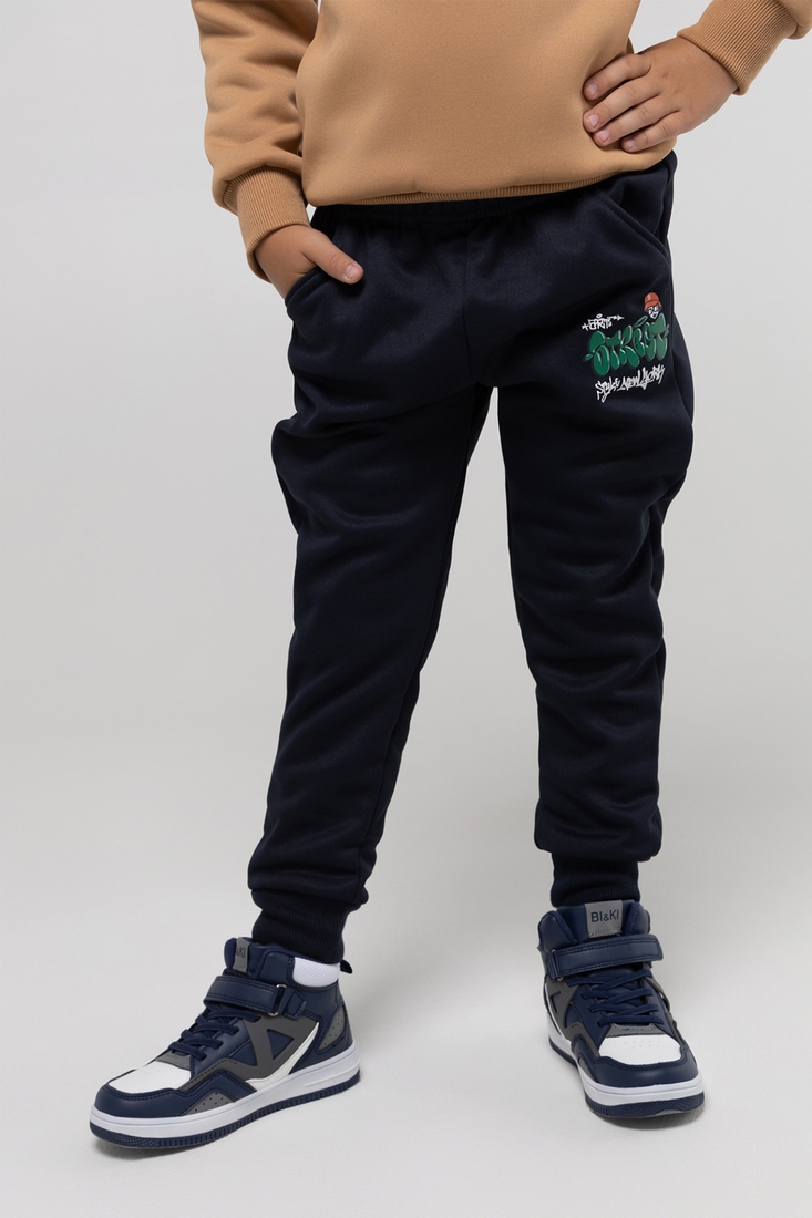Фото Костюм для мальчика S&D KK1337 реглан + штаны + жилетка 140 см Синий (2000989916901D)