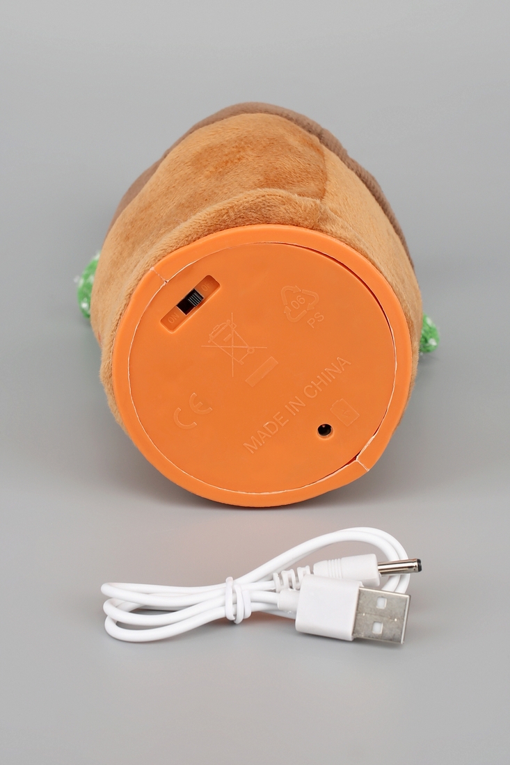 Фото Мягкая интерактивная игрушка кактус повторюшка на USB K40805 Голубой (2000989403746)