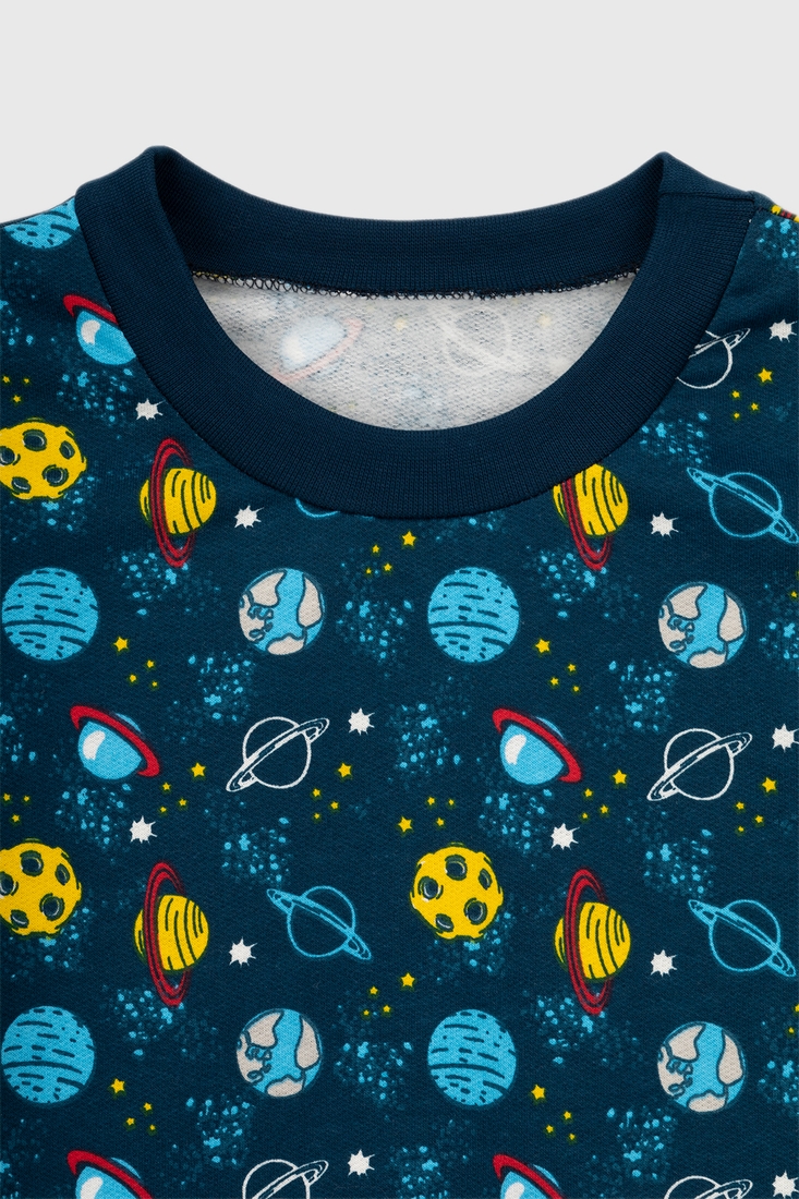 Фото Пижама с манжетом "Космос" Тими Т21/1-Фт122-128 122-128 см Разноцветный (4820000274432A)