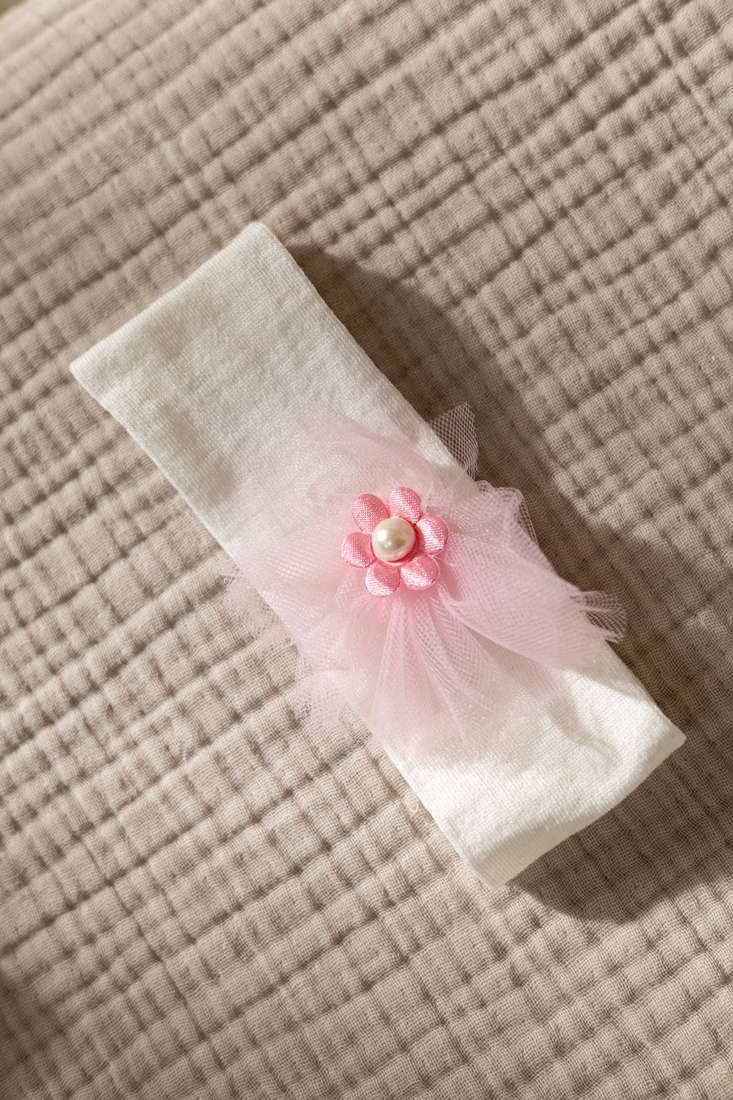 Фото Праздничный набор для девочки Mini Papi 1051 Ромашка One Size Розовый (2000990057952D)
