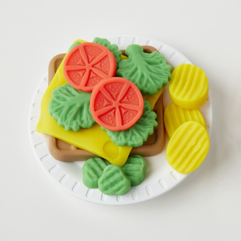 Фото Игровой набор Hasbro Play-Doh Сырный сэндвич (E7623)