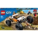 Конструктор LEGO City Пригоди на позашляховику 4x4 60387 (5702017416427)
