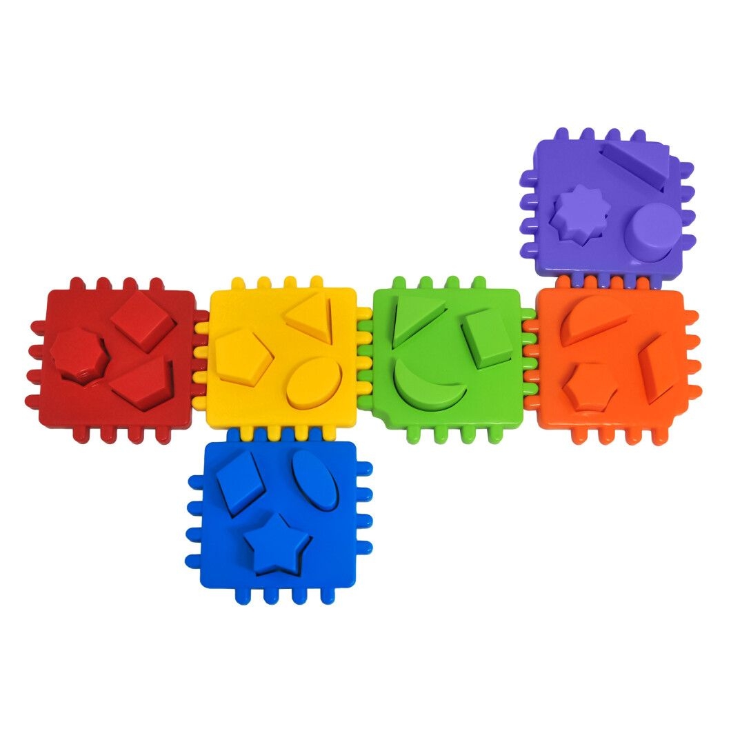 Фото Іграшка-сортер "Smart cube" 24 ел. в коробці 39758 Tigres Різнокольоровий (4820159397587)