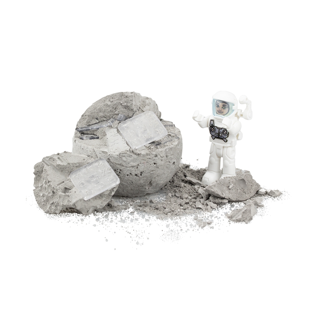Фото Ігровий набір з фігуркою – Місія «Досліди місячний камінь» ASTROPOD 80338 Різнокольоровий (4891813803386)