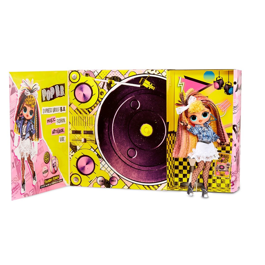 Фото Игровой набор с куклой L.O.L. Surprise! серии O.M.G. Remix - Диско-леди (567257)