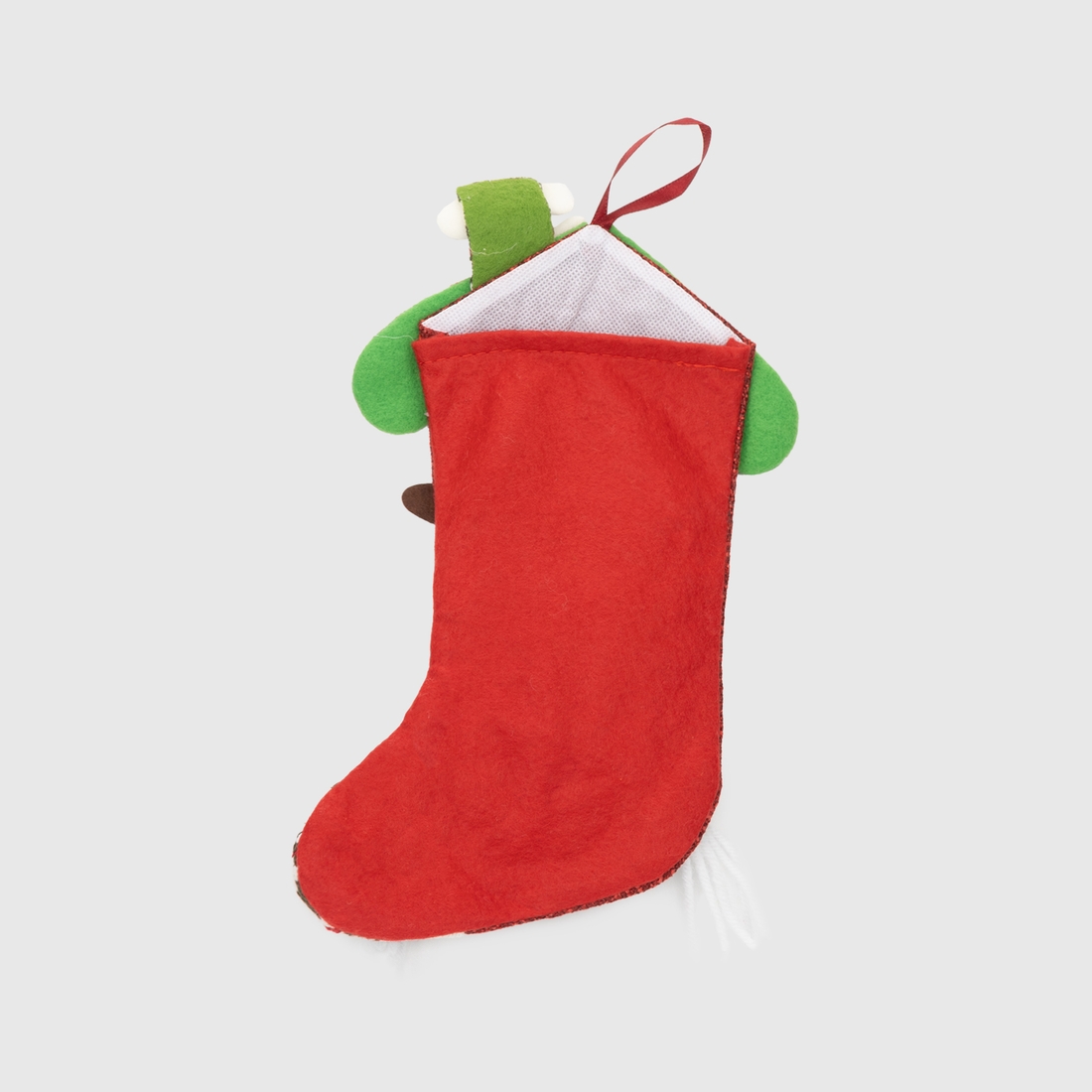 Фото Носок рождественский "Дед Мороз" XD52661 Разноцветный (2000990241351)(NY)(SN)