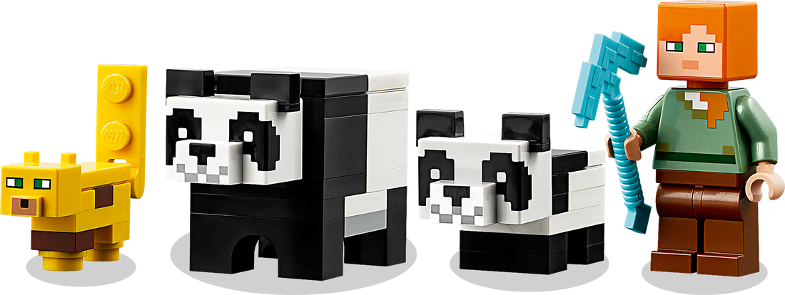Фото Конструктор LEGO Minecraft Розплідник панд (21158)