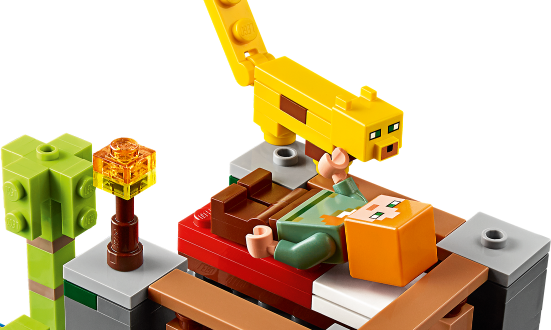 Фото Конструктор LEGO Minecraft Питомник панд (21158)