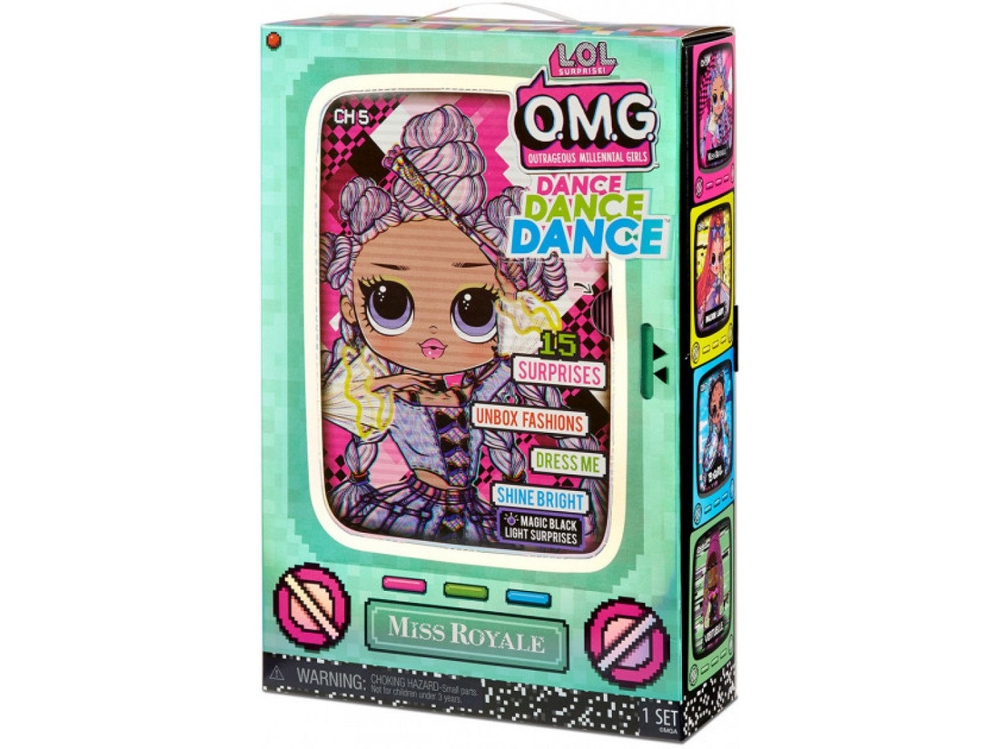 Фото Ігровий набір з лялькою L.O.L. SURPRISE! серії "O.M.G. Dance" - МІСС РОЯЛ 117872 (6900006575240)