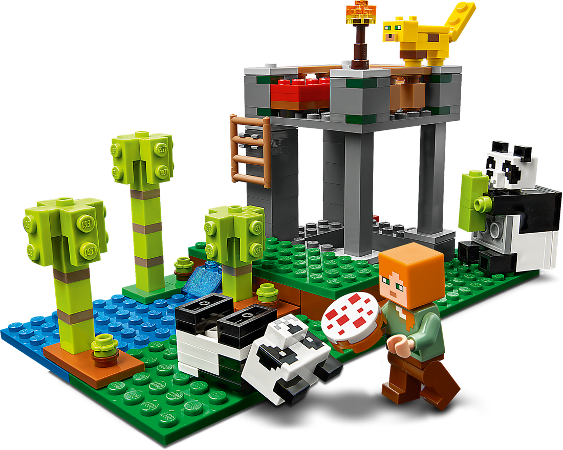 Фото Конструктор LEGO Minecraft Розплідник панд (21158)